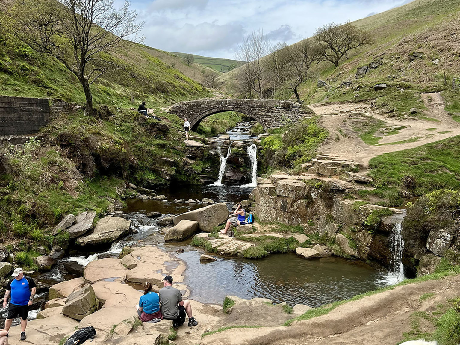 Wild Swimming At Three Shires Head – Peak District